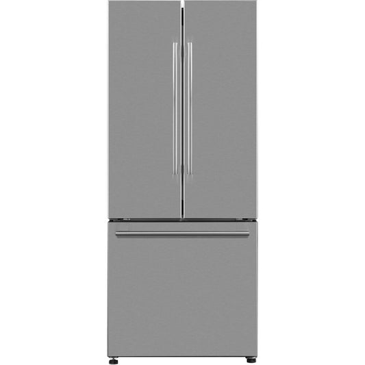GALANZ - 16 CF French Door Refrigerator, Icemaker - GLR16FS2K16