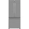 GALANZ - 16 CF French Door Refrigerator, Icemaker - GLR16FS2K16