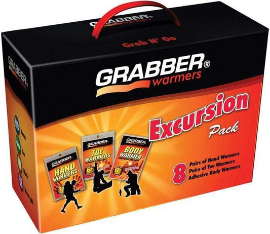 GRABBER Winter Sports > Hand & Foot Warmers GRABBER - GRABBER EXCURSION MULTI PACK