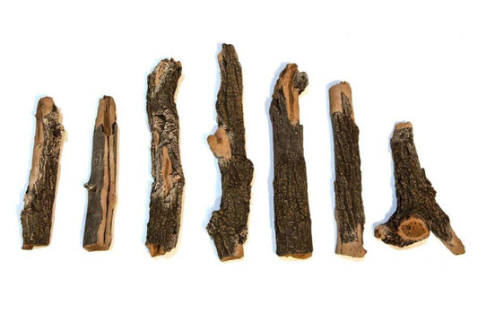 Grand Canyon Gas Logs Fire Pit Log Grand Canyon, Arizona Weathered Oak Round Fire Pit Log Set Only (Burner Not Included)