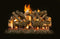 Grand Canyon Gas Logs Gas Logs 72 Grand Canyon, Jumbo Weathered Oak Charred Vented Gas Logs with Jumbo Burner