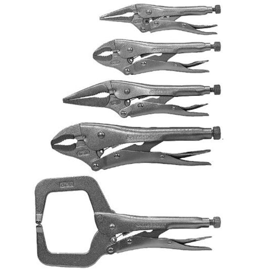 Great Neck Houseware : Tool Sets Great Neck 5 Piece Alloy Steel Locking Pliers
