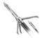 Grim Reaper Archery : Broadheads Grim Reaper Razorcut SS Whitetail Spec 2in 3 Bld 100gr 3pk