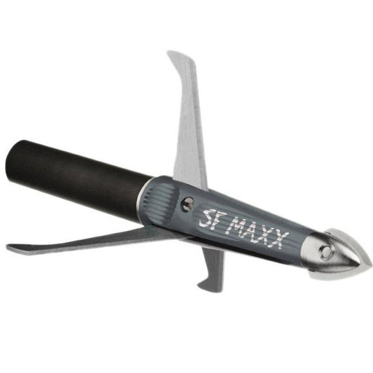 GSM Outdoors Archery : Broadheads NAP Spitfire Maxx 100gr Broadhead w/Trophy Tip 3-blade 3 pk