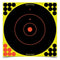 GSM Outdoors Hunting : Targets Birchwood Casey Shoot-N-C 12in Round Bullseye-50 Targets