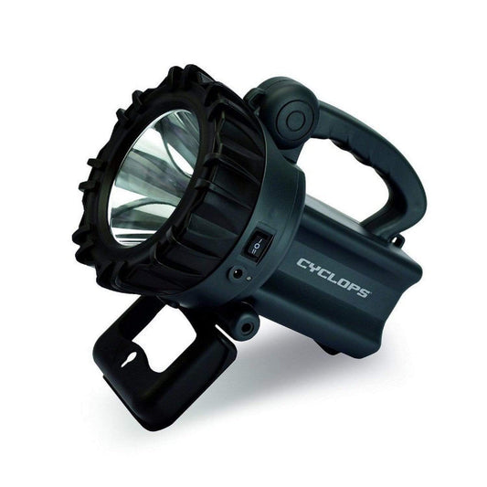 GSM Outdoors Lights : Rechargeable Lights Cyclops 10 Watt LED Rechargeable Spotlight-Grey