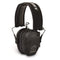 GSM Outdoors Public Safety/L.E. : Hearing Protection Walkers Razor Slim Shooter Folding Muff-23dB NRR-Black