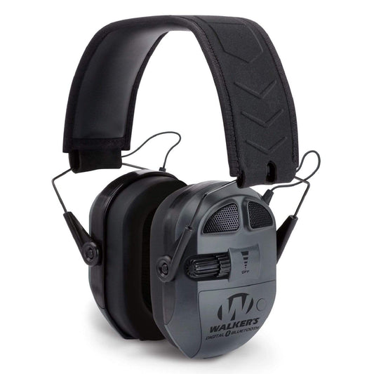 GSM Outdoors Public Safety/L.E. : Hearing Protection Walkers Ultimate Power Muff Quads Black