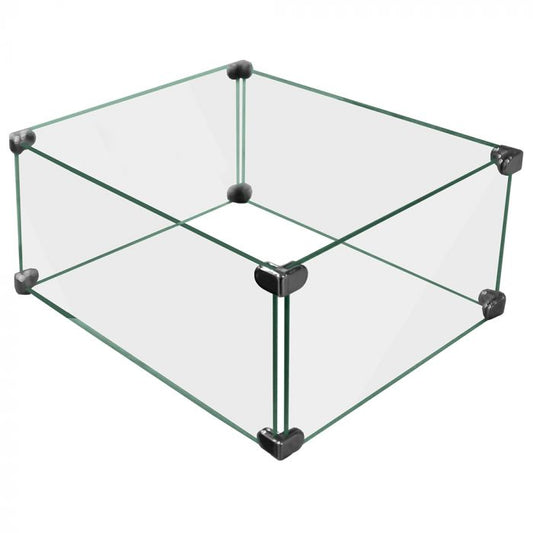 Firegear - 24 Inch Square Tempered Glass Windshield - GWS-2424