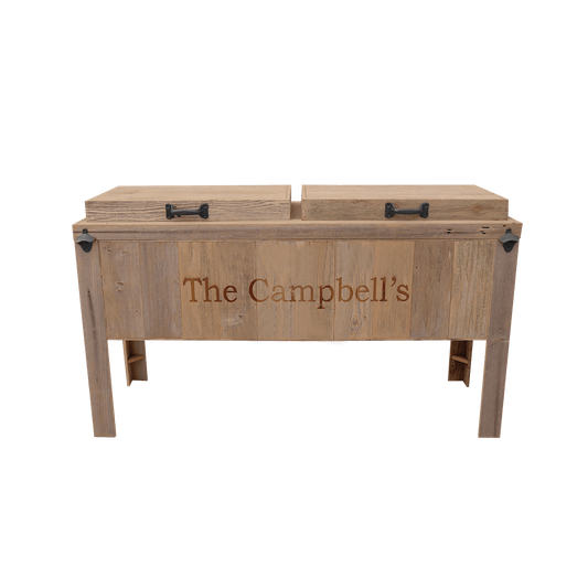 Haggards 1 Line Engraved on Double Cooler