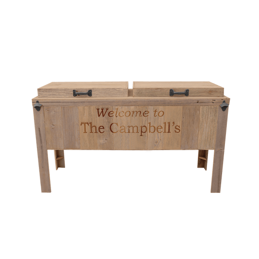 Haggards 2 Lines Engraved on Double Cooler