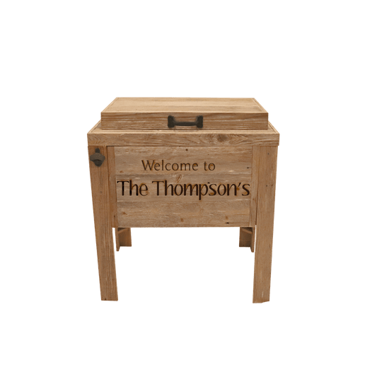 Haggards 2 Lines Engraved on Single Cooler