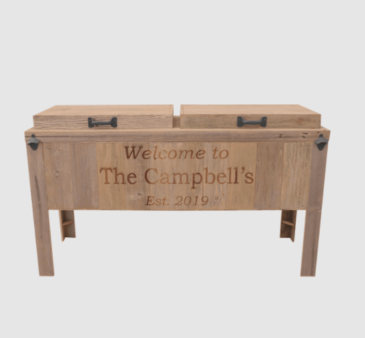 Haggards 3 Lines Engraved on Double Cooler