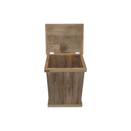 Haggards Single Trash Can with Anchor Black