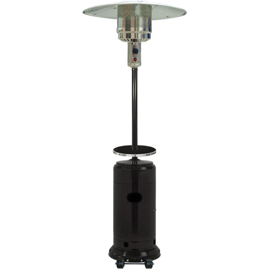 Hanover - Steel Umbrella patio heater, 7' tall, propane, 48,000 BTU - Patio Heaters - HAN004BLKL