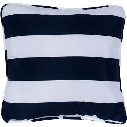 Hanover Accessories Hanover - Hanover Toss Pillow Stripe Pattern - Navy/White