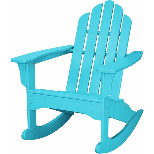 Hanover Adirondack Chairs Hanover 3-Piece All-Weather Rocking Adirondack Patio Set - Aruba | ADROCKER3PCAR