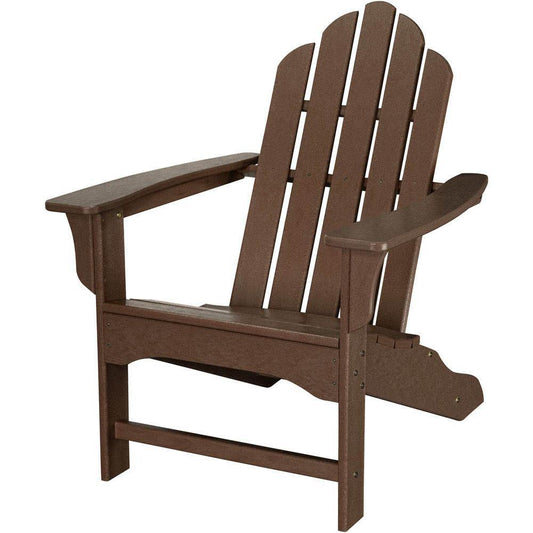 Hanover Adirondack Chairs Hanover All-Weather Contoured Adirondack Chair - Mahogany