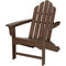 Hanover Adirondack Chairs Hanover All-Weather Contoured Adirondack Chair - Mahogany