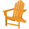 Hanover Adirondack Chairs Hanover All-Weather Contoured Adirondack Chair - Tangerine