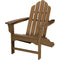 Hanover Adirondack Chairs Hanover All-Weather Contoured Adirondack Chair - Teak