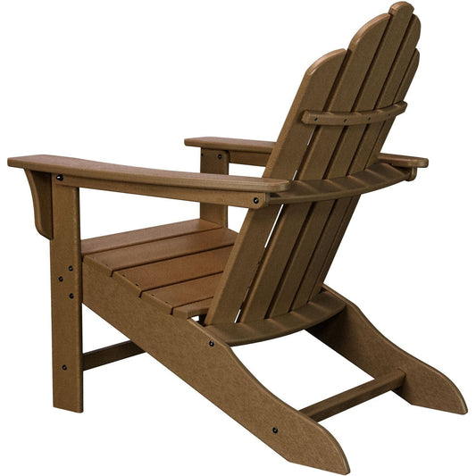 Hanover Adirondack Chairs Hanover- All Weather Contoured Adirondack Chair - Teak | HVLNA10TE