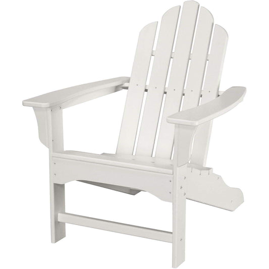 Hanover Adirondack Chairs Hanover All-Weather Contoured Adirondack Chair - White