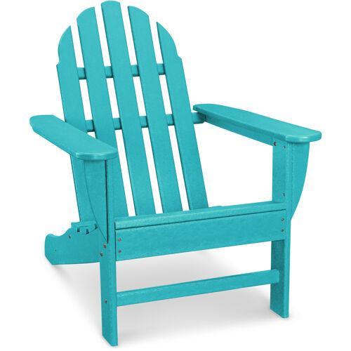 Hanover Adirondack Chairs Hanover Classic All-Weather Adirondack Chair in Aruba Blue