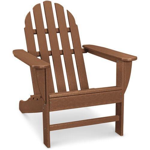 Hanover Adirondack Chairs Hanover Classic All-Weather Adirondack Chair in Teak