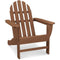 Hanover Adirondack Chairs Hanover Classic All-Weather Adirondack Chair in Teak