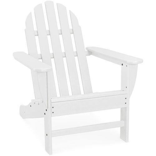 Hanover Adirondack Chairs Hanover Classic All-Weather Adirondack Chair in White