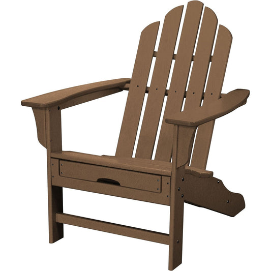 Hanover Adirondack Chairs Hanover - Hanover All-Weather Adirondack Chair | Attached Ottoman | HVLNA15TE