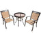 Hanover Bistro Set Hanover Fontana 3-Piece Bistro Set