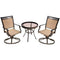 Hanover Bistro Set Hanover Fontana 3-Piece Bistro Set