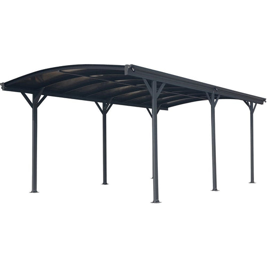Hanover Carports Hanover - Aluminum Arch-Roof Carport 19.3'x10'