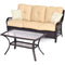 Hanover Deep Seating Hanover Orleans 2-Piece Patio Set in Sahara Sand