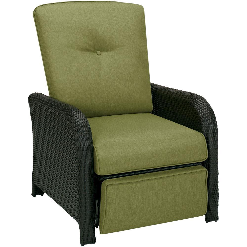Hanover Ventura All-Weather Wicker Reclining Patio Lounge Chair