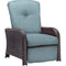 Hanover Deep Seating Hanover Strathmere Luxury Recliner in Ocean Blue