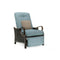 Hanover Deep Seating Hanover Ventura Outdoor Luxury Recliner in Ocean Blue