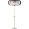Hanover Electric Outdoor Heaters Hanover - 16.5" Electric Halogen Lamp with On Pole Stand