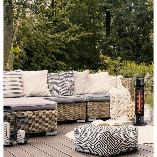 Hanover Electric Outdoor Heaters Hanover - 8 in Portable Tabletop Heater-2 heat settings