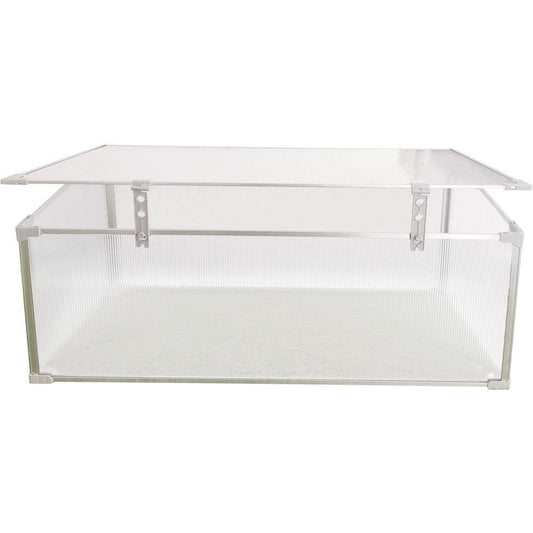 Hanover Hanover 47-In. Single Garden Bed Cold Frame Mini-Greenhouse Plant Protector - Lightweight and Portable
