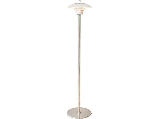 Hanover Hanover HAN1023HA-SLV 1500-Watt Infrared Stand Electric Patio Heater in Silver