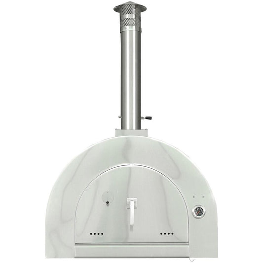 Hanover Hanover Portable Wood Fired Pizza Oven in Stainless Steel, HPZ100
