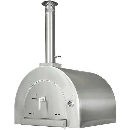 Hanover Hanover Portable Wood Fired Pizza Oven in Stainless Steel, HPZ100
