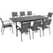 Hanover Outdoor Dining Set Hanover Cameron 9-Piece Expandable Dining Set with 8 Sling Dining Chairs and a 40" x 94" Table