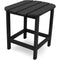 Hanover Outdoor Side Table Hanover All-Weather Side Table in Black