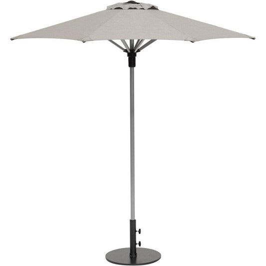 Hanover Patio Umbrella Hanover - Commercial Aluminum 7.5' Umbrella Sunbrella Cast Ash