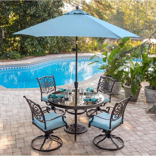 Hanover Table Umbrellas Hanover Table Umbrella for the Traditions Outdoor Dining Collection