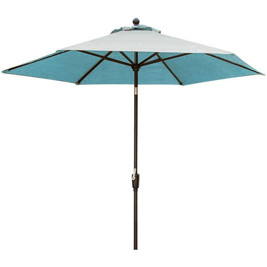 Hanover Table Umbrellas Hanover Traditions 11 Ft. Table Umbrella in Blue